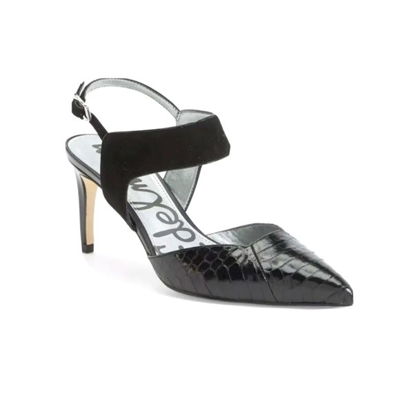 Sam Edelman Shoes - NIB Sam Edelman Women Ola Dress Pump Snake Suede 8.5
